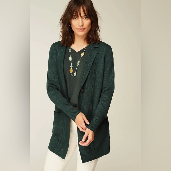 J. Jill Textured Sweater-Jacket Size Small - Picture 1 of 10